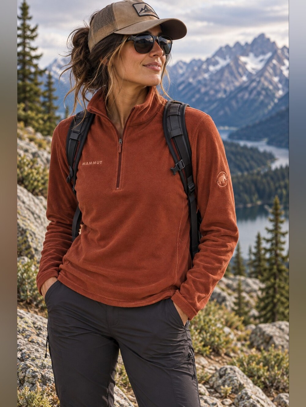 Mammut Rust Half-Zip Fleece
